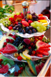 Fresh fruit available in the appetizer and dessert catering menu